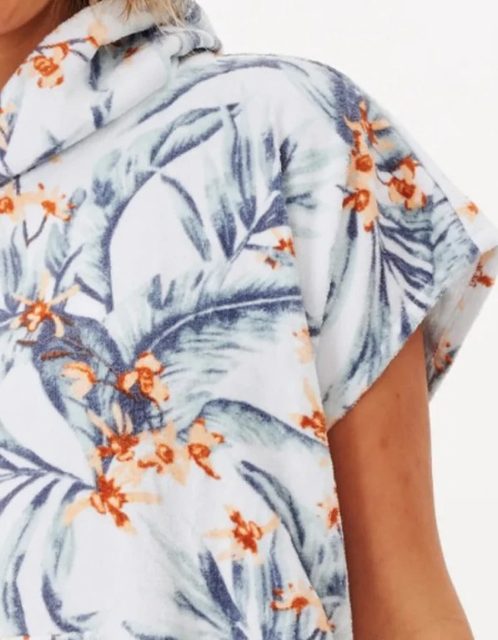 RIP CURL DIAMOND BAY HOODED TOWEL LIGHT BLUE 5 RIP CURL DIAMOND BAY HOODED TOWEL LIGHT BLUE - Image 3