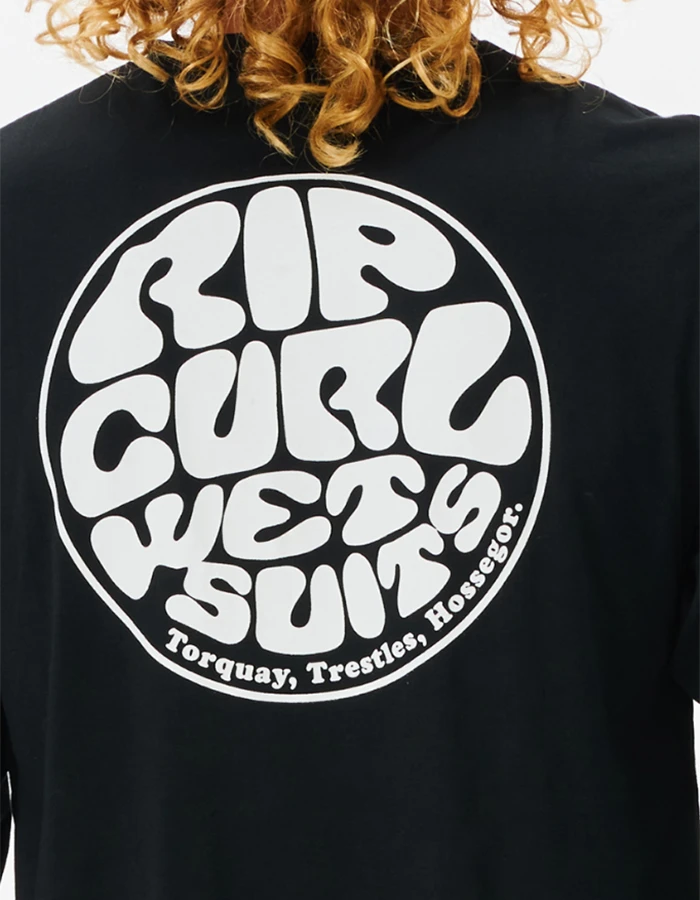 RIP CURL ICON OF SURF LONG SLEEVE UV50+ TEE BLACK - Image 5