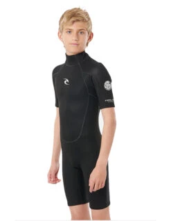 RIP CURL JUNIOR FREELITE 2MM SHORT SLEEVE SPRINGSUIT BACKZIP -Surf Shop rip curl junior freelite muta prmaverile back zip 2