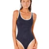 RIP CURL PREMIUM SURF CHEEKY ONE PIECE BLACK 1 RIP CURL PREMIUM SURF CHEEKY ONE PIECE BLACK -Surf Shop rip curl premium surf cheeky costume intero black 3