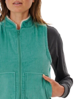 RIP CURL BREEZE VEST GREEN -Surf Shop rip curl smanicato breeze green 3