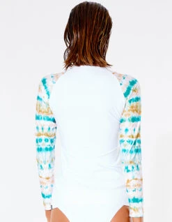 RIP CURL SUMMER BREEZE RELAXED LONG SLEEVE -Surf Shop rip curl summer breeze lycra maniche lunghe donna 1