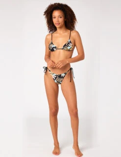 RIP CURL SUN DANCE TRIANGLE SET BLACK -Surf Shop rip curl sun dance tri set bikini black donna