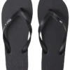 RVCA ALL THE WAY FLIP FLOPS FOR MAN BLACK -Surf Shop rvca all the way infradito black 1