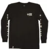 SALTY CREW ALPHA PREMIUM LONG SLEEVE BLACK -Surf Shop salty crew alpha premium maglia maniche lunghe black
