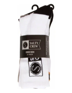 SALTY CREW ALPHA SOCK 3 PACK SET -Surf Shop salty crew alpha sock 3 pack set calzini 5