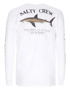 SALTY CREW BRUCE LONG SLEEVE WHITE -Surf Shop salty crew bruce maglia maniche lunghe white