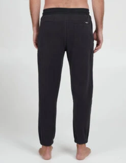 SALTY CREW DOCKSIDE SWEATPANT BLACK -Surf Shop salty crew dockside pantaloni in felpa black 1