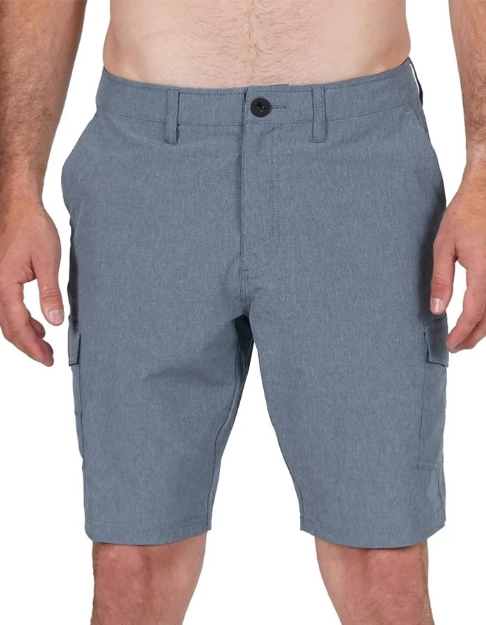 SALTY CREW DRIFTING 2 CARGO HYBRID WALKSHORT 20" NAVY - Image 2