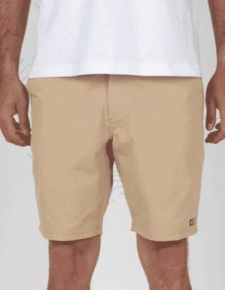 SALTY CREW DRIFTER 2 PERFORATED HYBRID WALKSHORT 19" KHAKI 7 SALTY CREW DRIFTER 2 PERFORATED HYBRID WALKSHORT 19" KHAKI -Surf Shop salty crew drifter 2 perforated hybrid walkshort 19 khaki 2