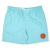 SANTA CRUZ CLASSIC DOT SWIM SHORT 17" TURQUOISE -Surf Shop santa cruz classic dot swimshort turquoise 17 2