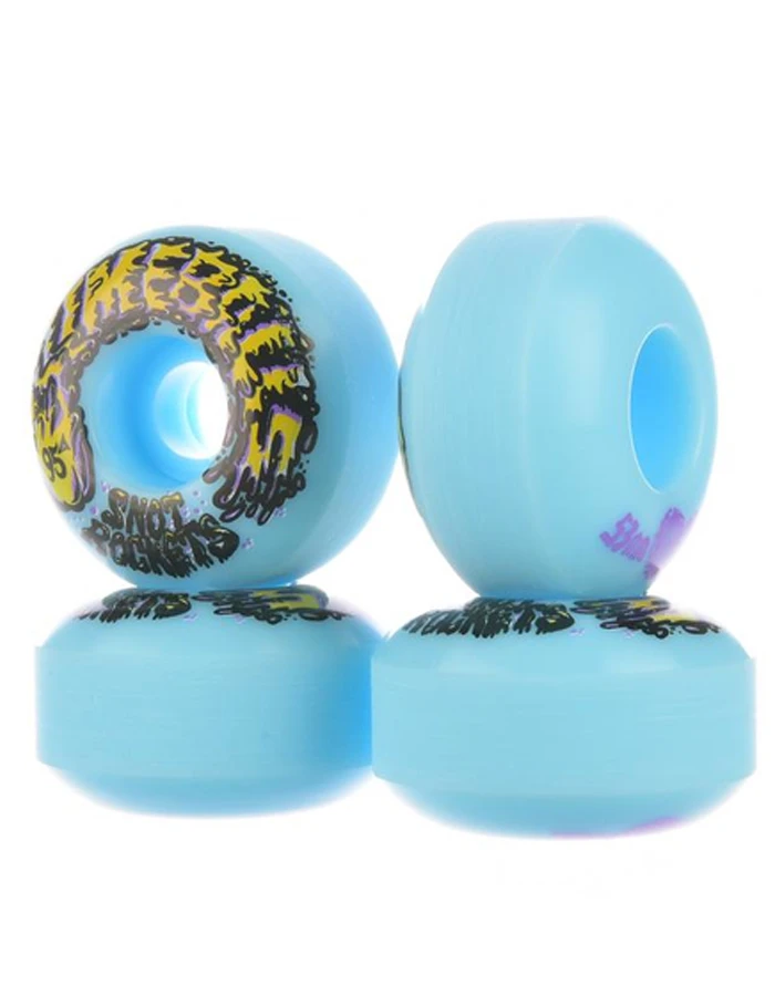 SANTA CRUZ SLIME BALLS SNOT ROCKETS PASTEL BLUE RUOTE SKATE 53MM 3 SANTA CRUZ SLIME BALLS SNOT ROCKETS PASTEL BLUE RUOTE SKATE 53MM