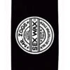 SEXWAX BEACH TOWEL BLACK XL -Surf Shop sexwax telo mare black