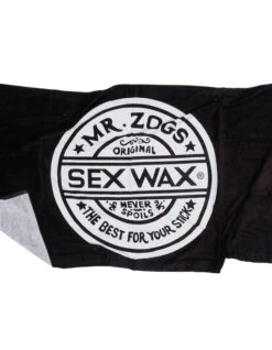 SEXWAX BEACH TOWEL BLACK XL -Surf Shop sexwax telo mare black 2
