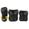 SFR TRIPLE PAD SET GUAVA -Surf Shop sfr triple pad set protezioni skate guava
