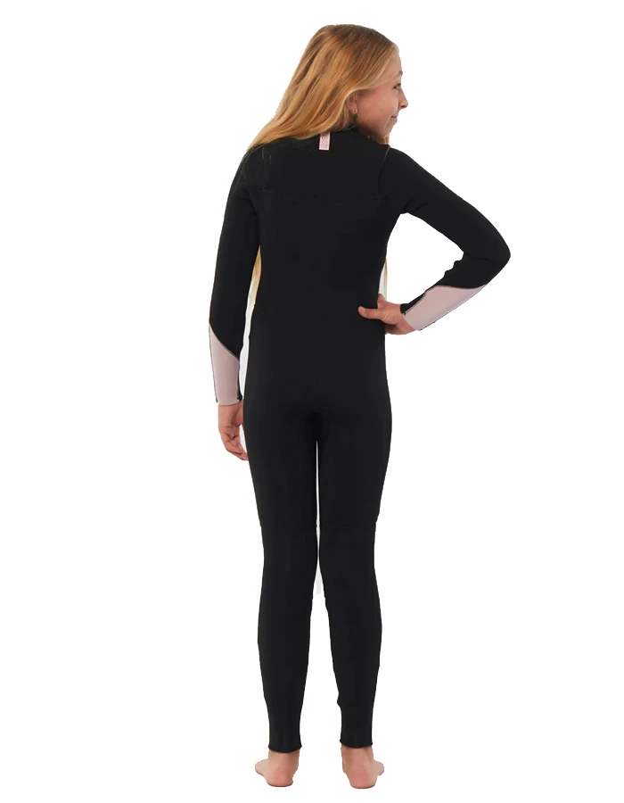 SISSTREVOLUTION SEVEN SEAS YOUTH 3/2 CHEST FULL WETSUIT BLACK - Image 2