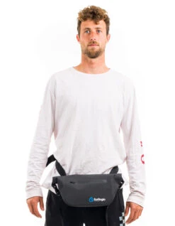 SURFLOGIC WATERPROOF DRY WAIST PACK 2L BLACK -Surf Shop surflogic marsupio waterproof dry 2lt black 3