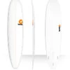 TORQ TET 8'0" LONG WHITE + PINLINE -Surf Shop torq tet 8 0 longboard white pinline