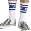 VANS DROP V CREW SOCKS BLUE DEPTHS -Surf Shop vans calzettoni vans drop v 1 paio blue depths