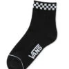 VANS PEEK-A-CHECK CREW SOCKS BLACK -Surf Shop vans calzini peek a check black