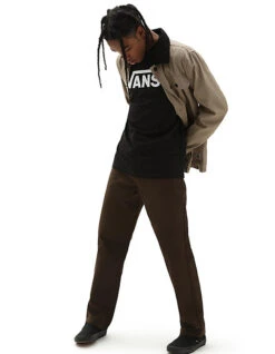 VANS CLASSIC LONG SLEEVE T-SHIRT -Surf Shop vans maglia maniche lunghe classic black 1