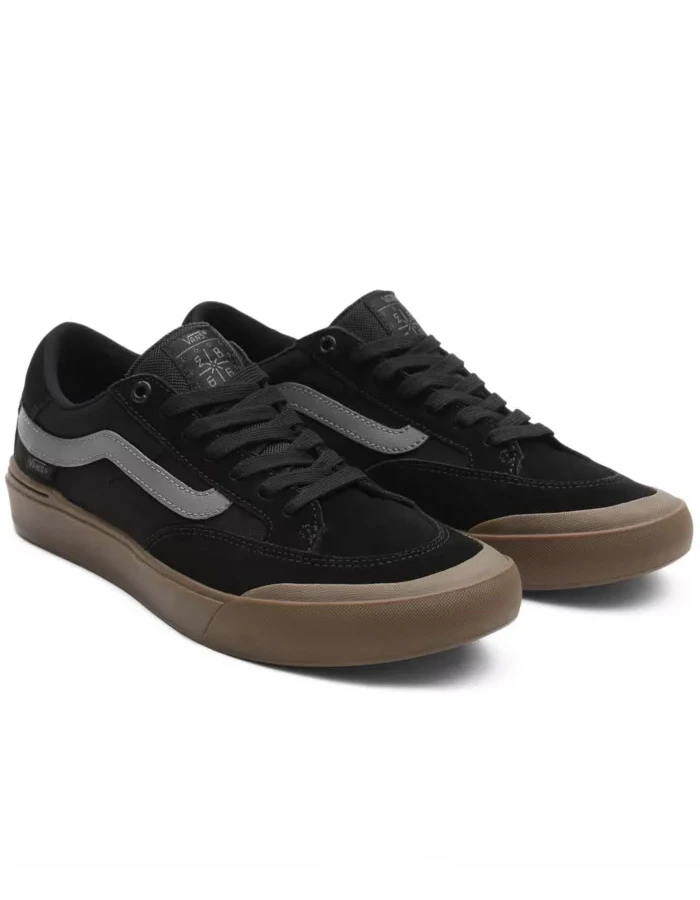 VANS BERLE PRO SKATE SHOES BLACK 4 VANS BERLE PRO SKATE SHOES BLACK - Image 2