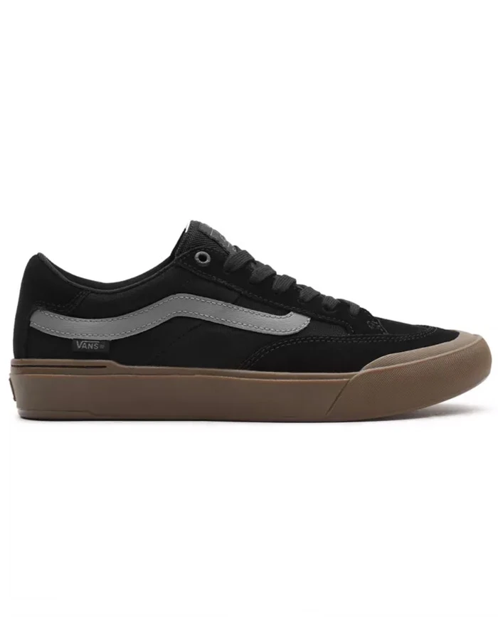 VANS BERLE PRO SKATE SHOES BLACK 3 VANS BERLE PRO SKATE SHOES BLACK