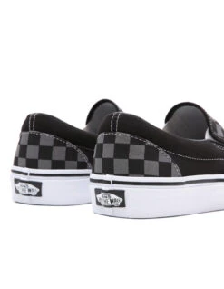 VANS CHECKERBOARD CLASSIC SLIP-ON SHOES BLACK PEWTER -Surf Shop vans scarpe classic slip on black pewter checkerboard 6