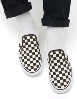 VANS CHECKERBOARD CLASSIC SLIP-ON SHOES -Surf Shop vans scarpe classic slip on checkerboard 4