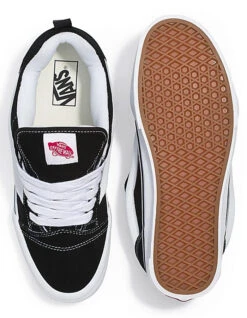 VANS KNU SKOOL SHOES BLACK TRUE WHITE -Surf Shop vans scarpe knu skoo black true white 2