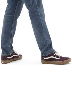 VANS KYLE WALKER SHOES PURPLE -Surf Shop vans scarpe kyle walker suede gum wine 2