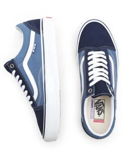 VANS SKATE OLD SKOOL SHOES BLUE NAVY -Surf Shop vans scarpe skate old skool blue navy