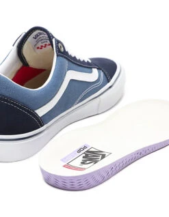 VANS SKATE OLD SKOOL SHOES BLUE NAVY -Surf Shop vans scarpe skate old skool blue navy 2