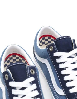 VANS SKATE OLD SKOOL SHOES BLUE NAVY -Surf Shop vans scarpe skate old skool blue navy 3
