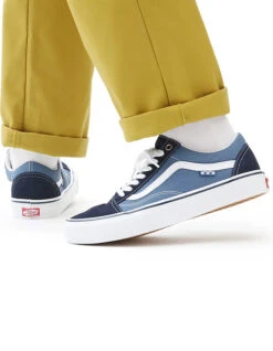 VANS SKATE OLD SKOOL SHOES BLUE NAVY -Surf Shop vans scarpe skate old skool blue navy 9