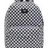 VANS OLD SKOOL CHECK BACKPACK WHITE BLACK