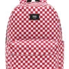 VANS OLD SKOOL CHECK BACKPACK WHITE RED