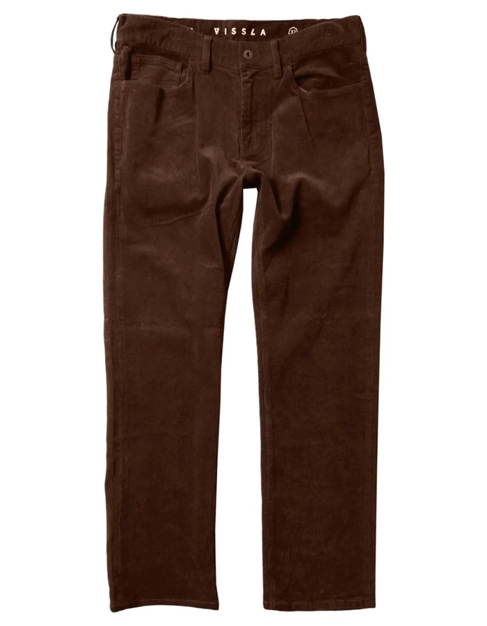 VISSLA BORDER C CORD 5 PKT PANT DARK EARTH 5 VISSLA BORDER C CORD 5 PKT PANT DARK EARTH - Image 3