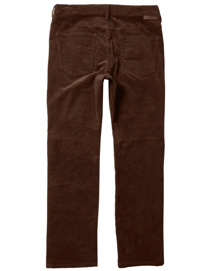 VISSLA BORDER C CORD 5 PKT PANT DARK EARTH 6 VISSLA BORDER C CORD 5 PKT PANT DARK EARTH - Image 4