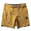 VISSLA BOARDSHORT SOLID SETS 18.5'' GOLD CORAL -Surf Shop vissla pantaloncini solid sets 18 5 gold coral