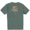 VISSLA HIDEAWAY PREMIUM ORGANIC POCKET TEE PINE